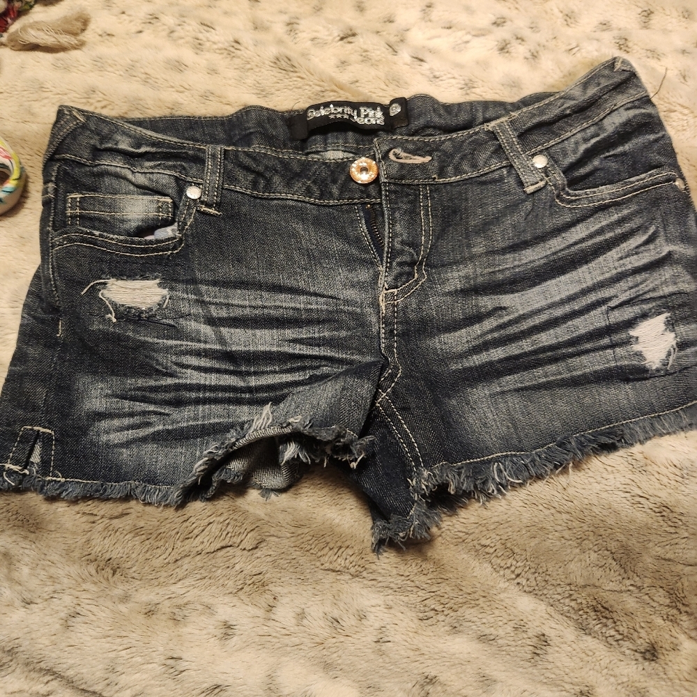 Womans Short Jean Shorts. Size 9